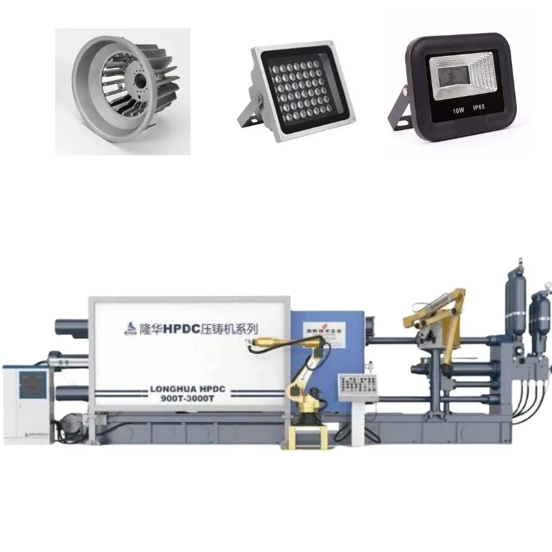 Machine de moulage sous pression à chambre froide continue horizontale approuvée par CE de technologie de vide